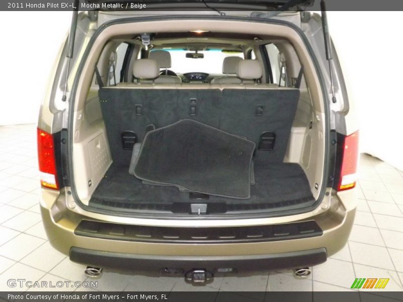 Mocha Metallic / Beige 2011 Honda Pilot EX-L