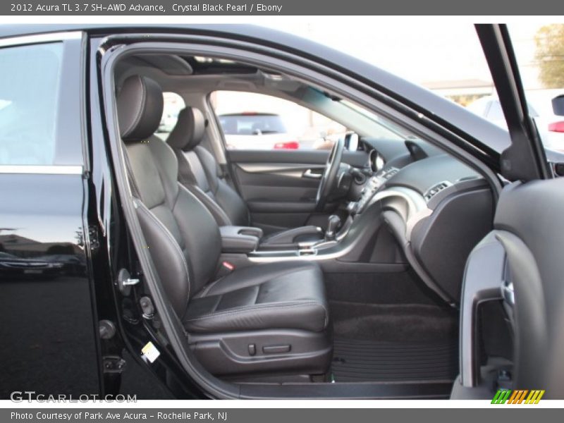 Crystal Black Pearl / Ebony 2012 Acura TL 3.7 SH-AWD Advance