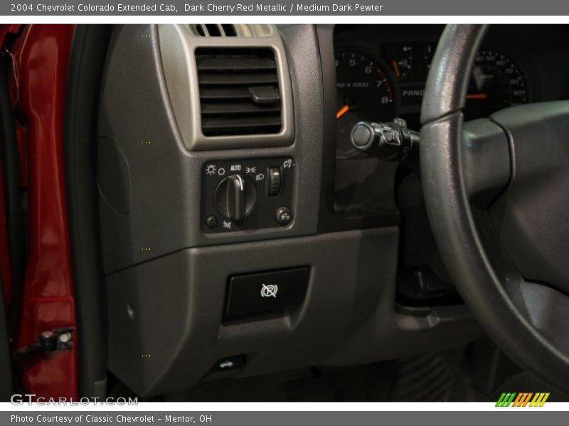Dark Cherry Red Metallic / Medium Dark Pewter 2004 Chevrolet Colorado Extended Cab