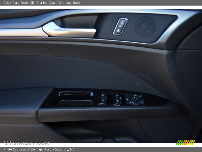 Sterling Gray / Charcoal Black 2014 Ford Fusion SE