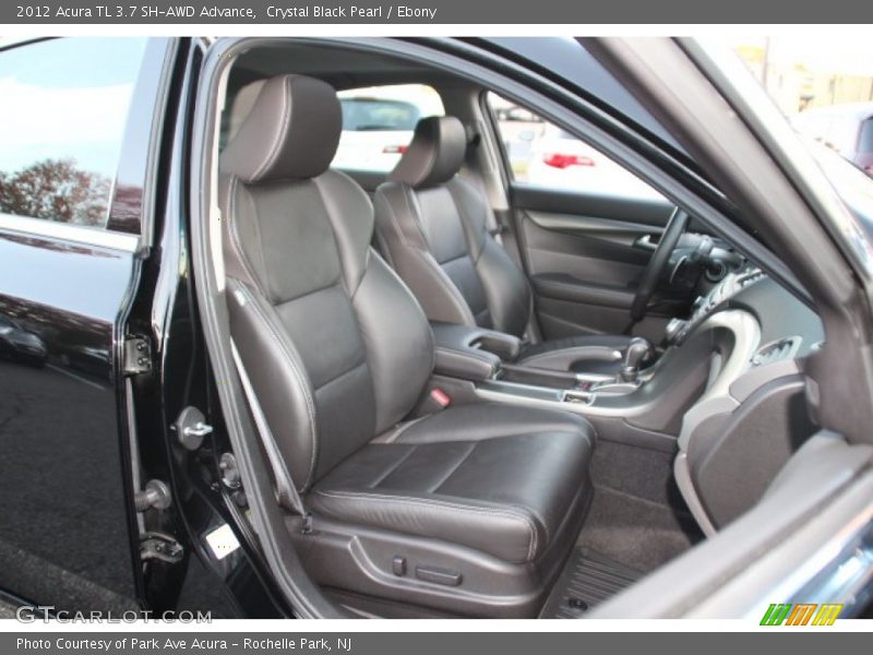 Crystal Black Pearl / Ebony 2012 Acura TL 3.7 SH-AWD Advance
