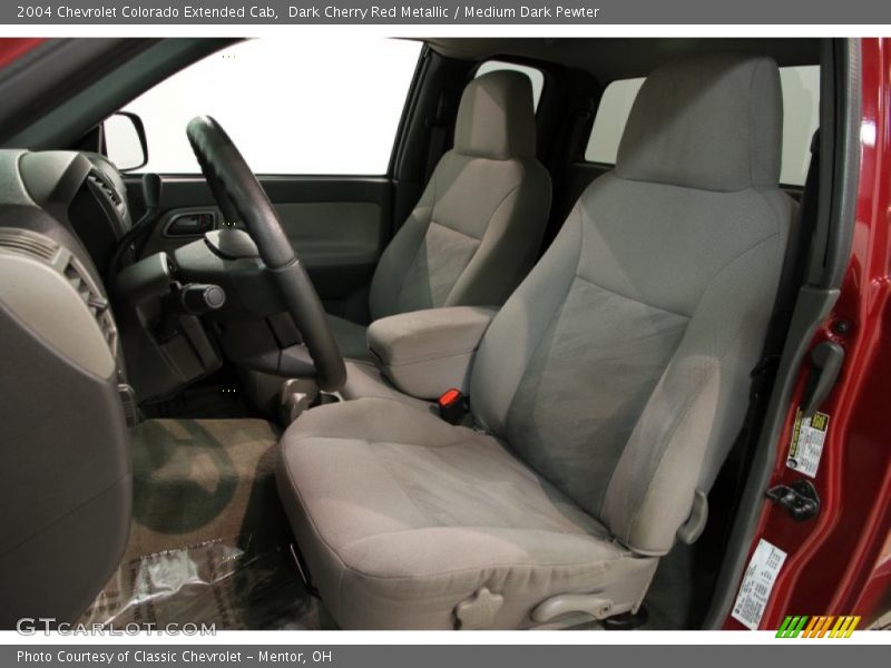 Dark Cherry Red Metallic / Medium Dark Pewter 2004 Chevrolet Colorado Extended Cab