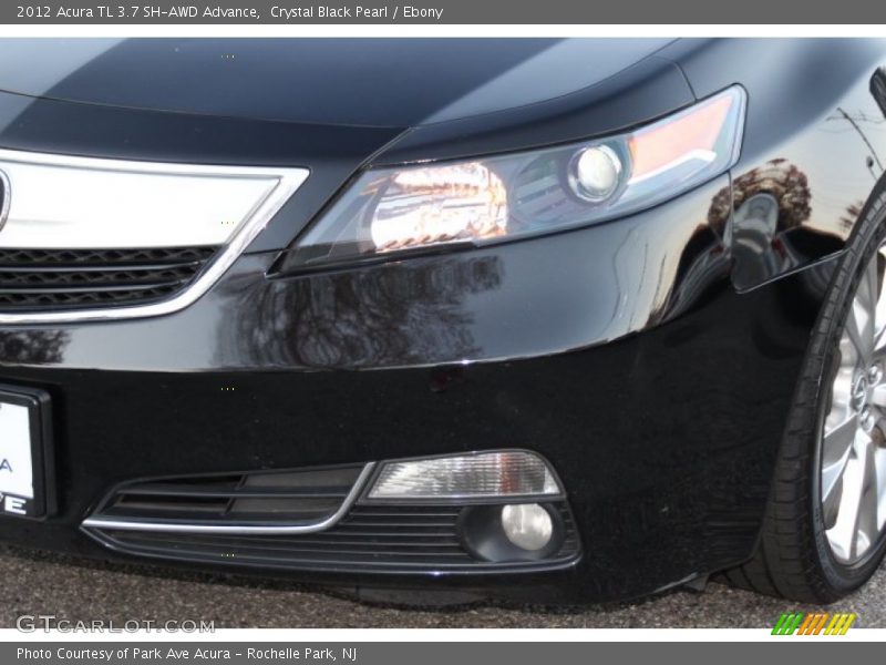 Crystal Black Pearl / Ebony 2012 Acura TL 3.7 SH-AWD Advance