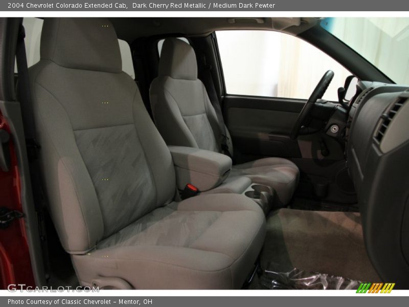 Dark Cherry Red Metallic / Medium Dark Pewter 2004 Chevrolet Colorado Extended Cab