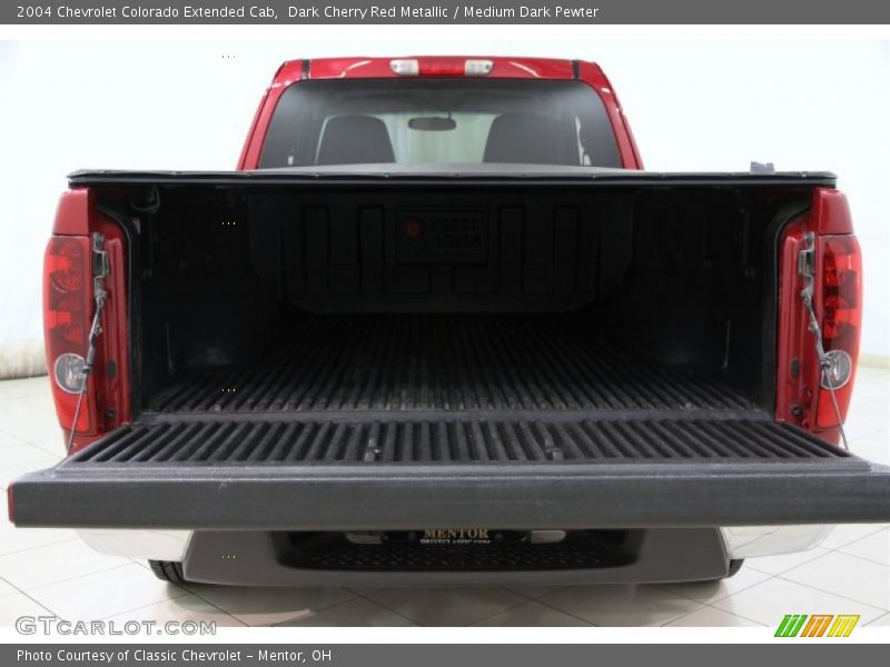 Dark Cherry Red Metallic / Medium Dark Pewter 2004 Chevrolet Colorado Extended Cab