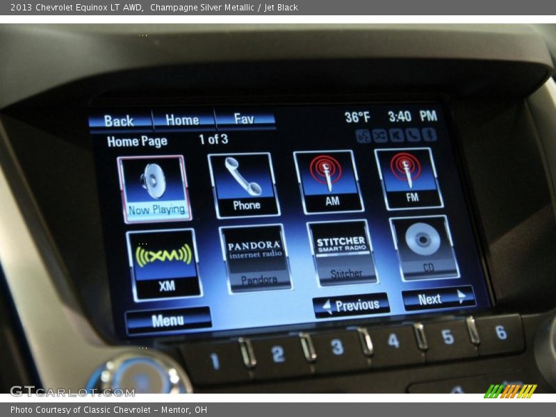 Champagne Silver Metallic / Jet Black 2013 Chevrolet Equinox LT AWD