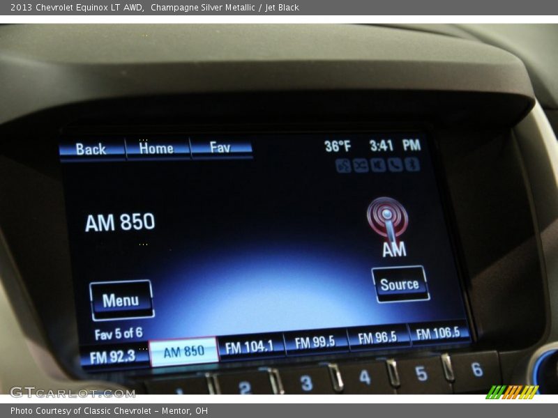 Champagne Silver Metallic / Jet Black 2013 Chevrolet Equinox LT AWD