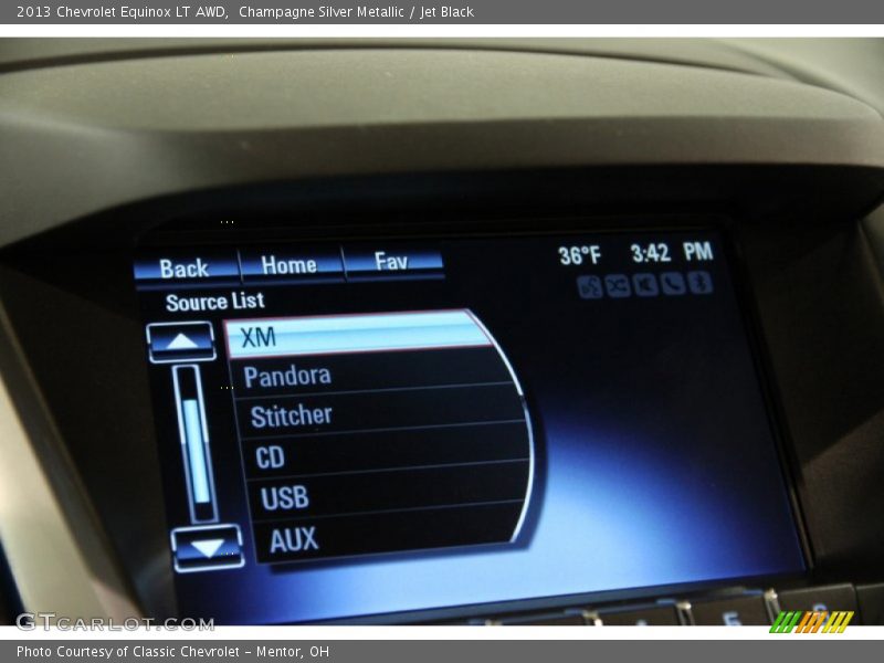 Champagne Silver Metallic / Jet Black 2013 Chevrolet Equinox LT AWD