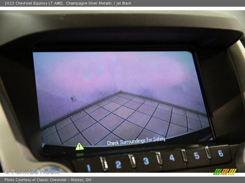Champagne Silver Metallic / Jet Black 2013 Chevrolet Equinox LT AWD