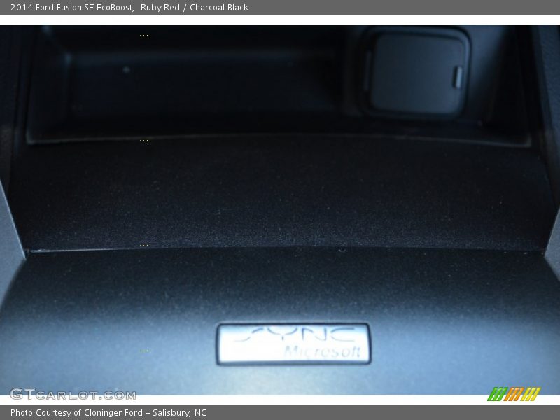 Ruby Red / Charcoal Black 2014 Ford Fusion SE EcoBoost