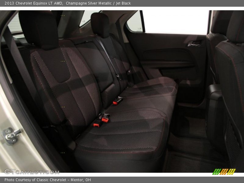 Champagne Silver Metallic / Jet Black 2013 Chevrolet Equinox LT AWD