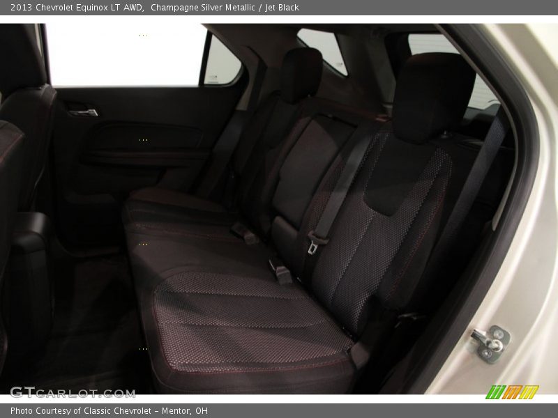 Champagne Silver Metallic / Jet Black 2013 Chevrolet Equinox LT AWD