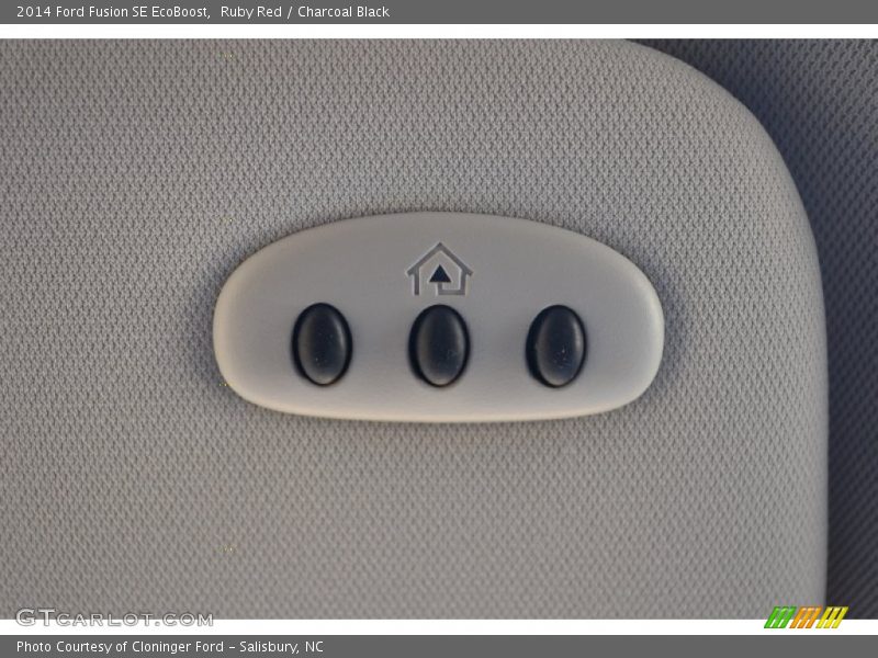 Ruby Red / Charcoal Black 2014 Ford Fusion SE EcoBoost