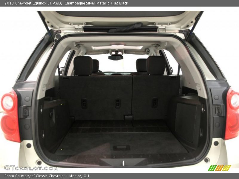 Champagne Silver Metallic / Jet Black 2013 Chevrolet Equinox LT AWD