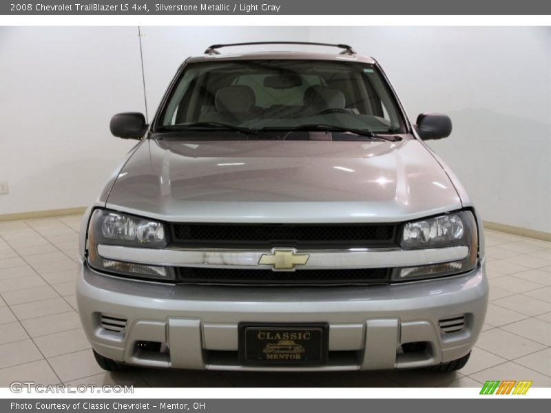 Silverstone Metallic / Light Gray 2008 Chevrolet TrailBlazer LS 4x4