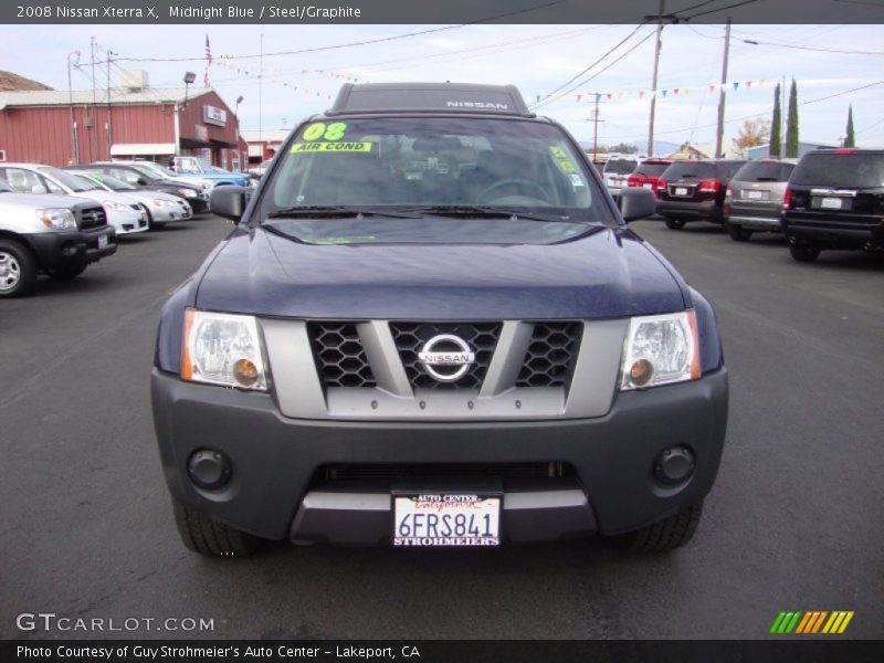 Midnight Blue / Steel/Graphite 2008 Nissan Xterra X