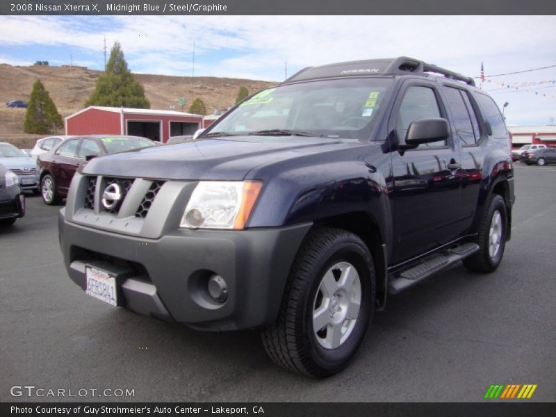 Midnight Blue / Steel/Graphite 2008 Nissan Xterra X