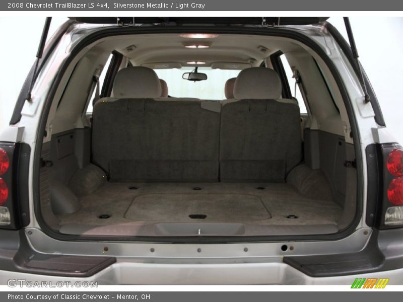 Silverstone Metallic / Light Gray 2008 Chevrolet TrailBlazer LS 4x4