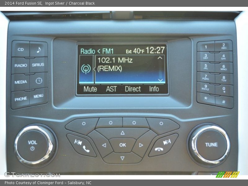 Controls of 2014 Fusion SE