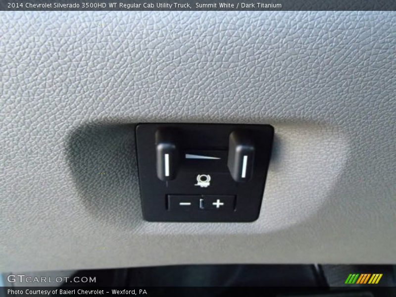 Summit White / Dark Titanium 2014 Chevrolet Silverado 3500HD WT Regular Cab Utility Truck