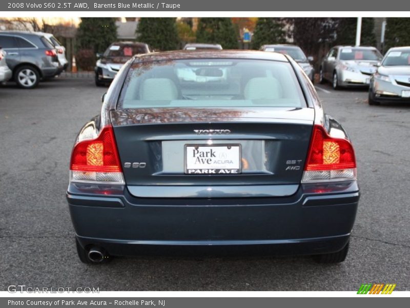 Barents Blue Metallic / Taupe 2008 Volvo S60 2.5T AWD