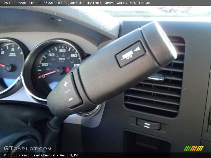 Summit White / Dark Titanium 2014 Chevrolet Silverado 3500HD WT Regular Cab Utility Truck