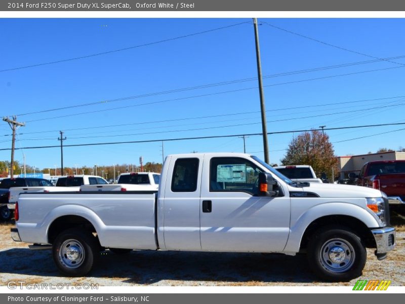 Oxford White / Steel 2014 Ford F250 Super Duty XL SuperCab
