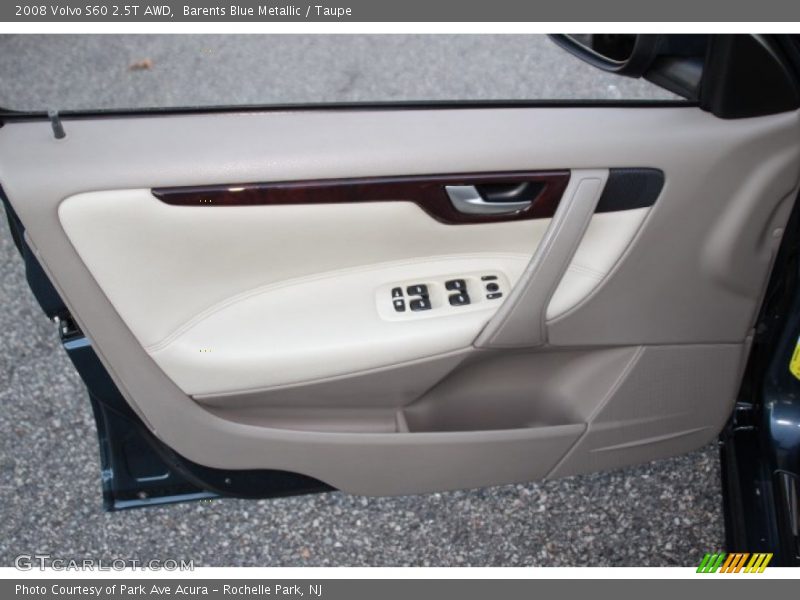 Barents Blue Metallic / Taupe 2008 Volvo S60 2.5T AWD