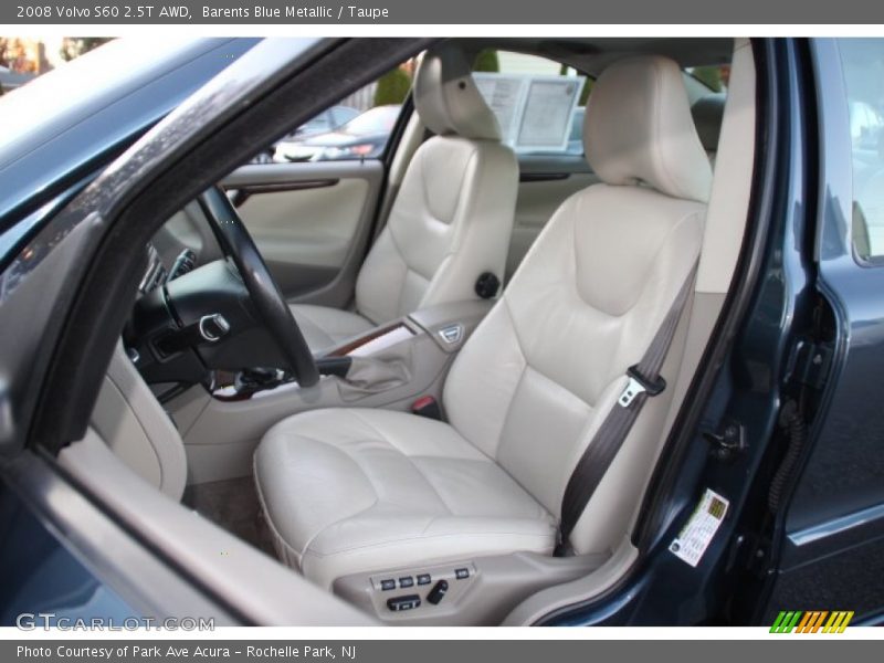 Barents Blue Metallic / Taupe 2008 Volvo S60 2.5T AWD