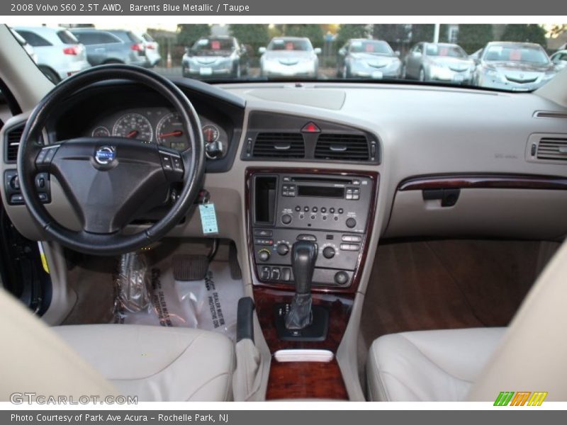 Barents Blue Metallic / Taupe 2008 Volvo S60 2.5T AWD