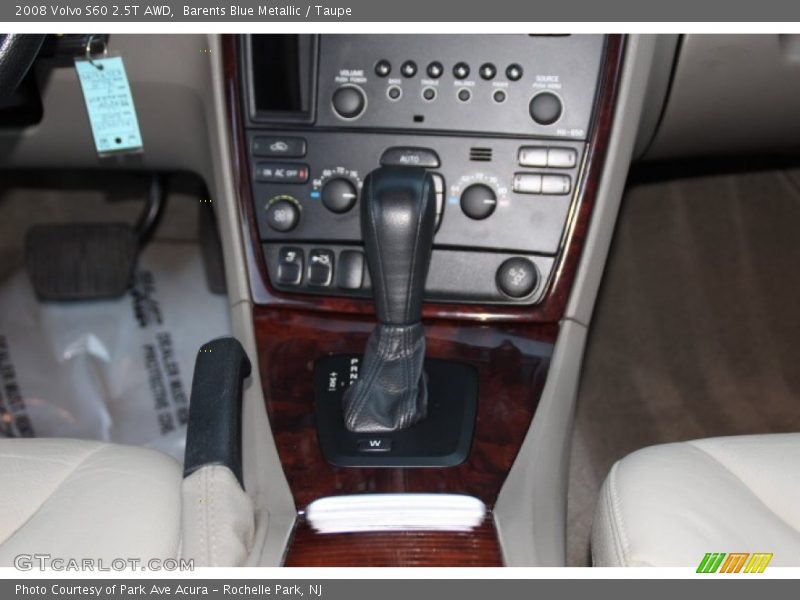 Barents Blue Metallic / Taupe 2008 Volvo S60 2.5T AWD