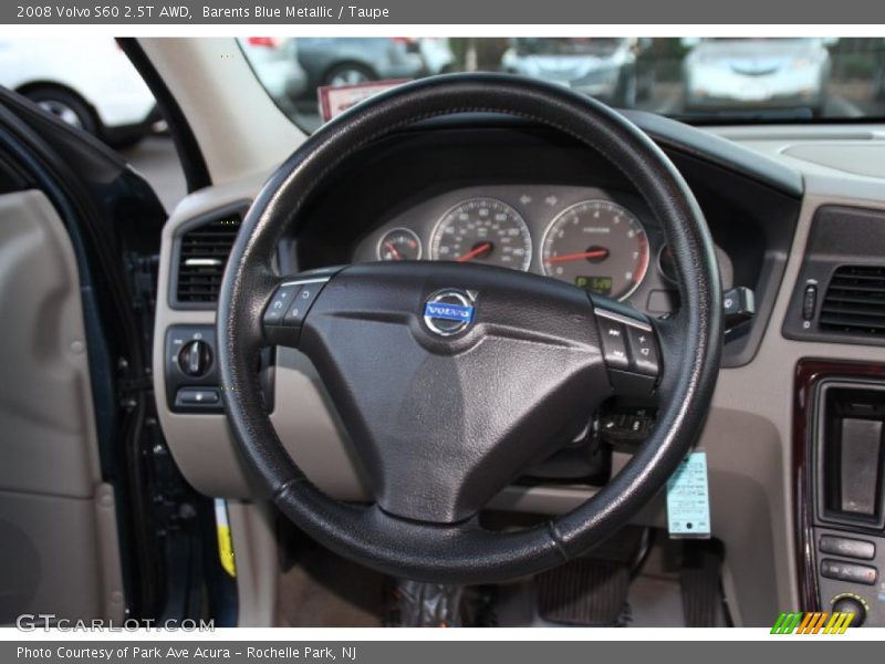 Barents Blue Metallic / Taupe 2008 Volvo S60 2.5T AWD