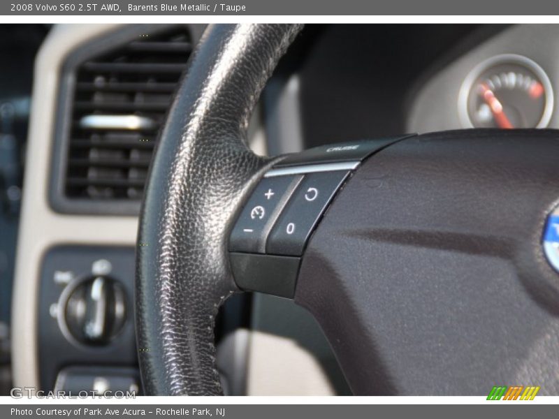 Barents Blue Metallic / Taupe 2008 Volvo S60 2.5T AWD