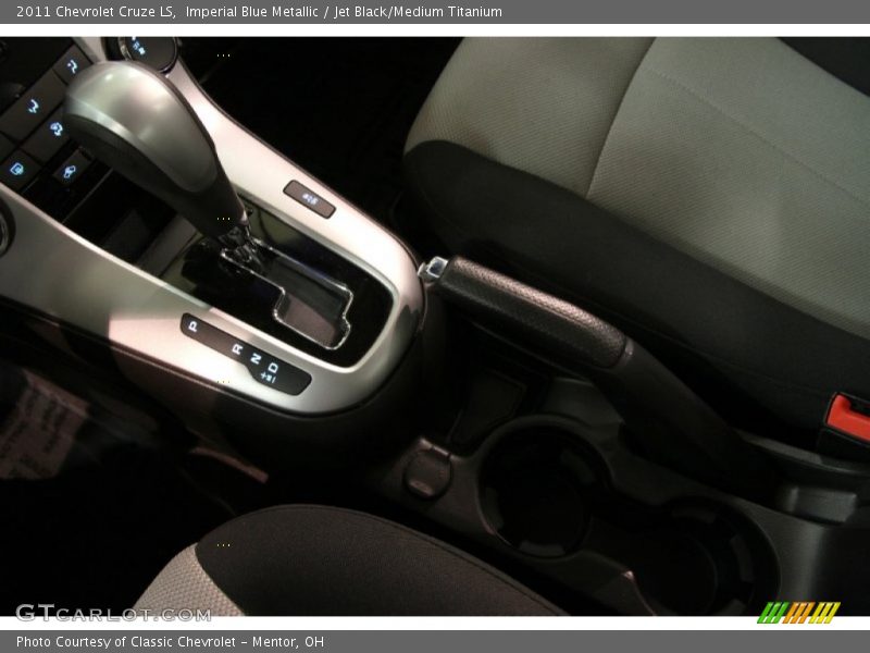 Imperial Blue Metallic / Jet Black/Medium Titanium 2011 Chevrolet Cruze LS
