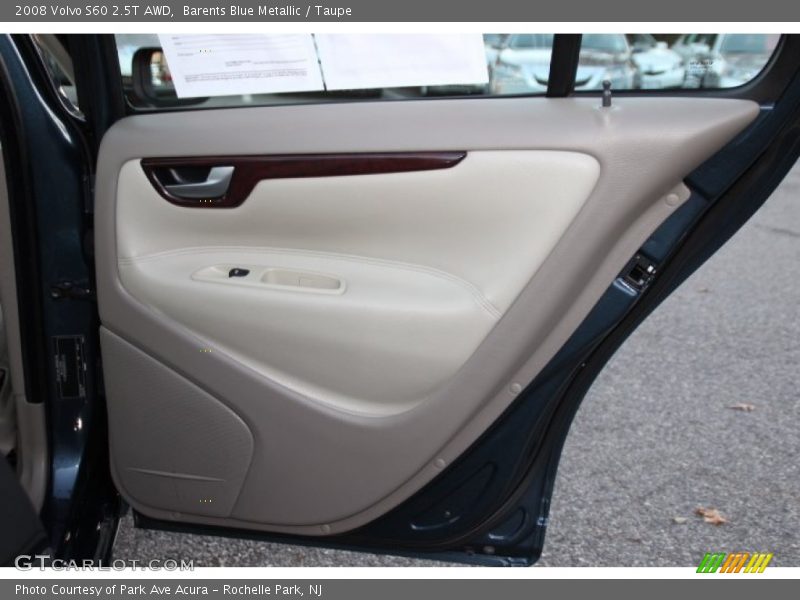 Barents Blue Metallic / Taupe 2008 Volvo S60 2.5T AWD