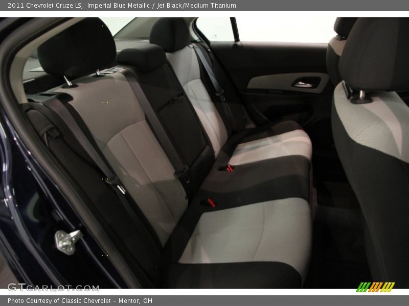 Imperial Blue Metallic / Jet Black/Medium Titanium 2011 Chevrolet Cruze LS