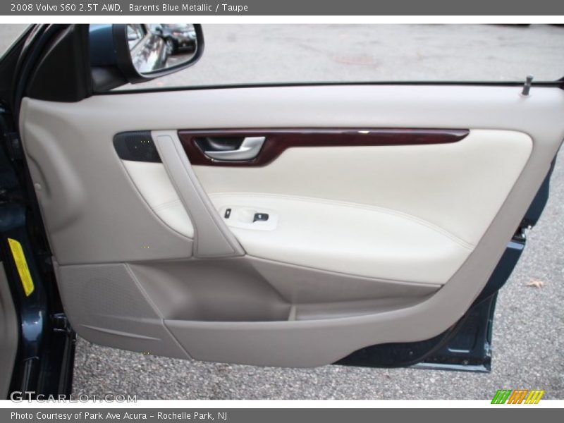 Barents Blue Metallic / Taupe 2008 Volvo S60 2.5T AWD