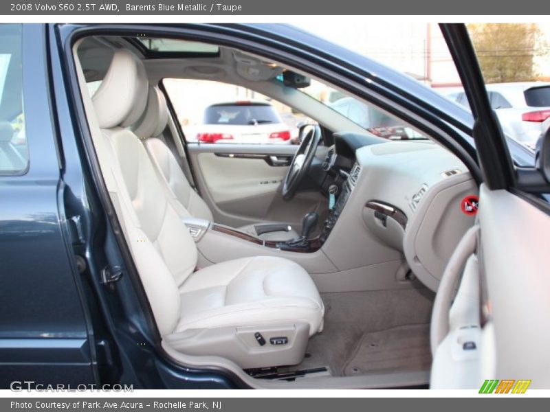 Barents Blue Metallic / Taupe 2008 Volvo S60 2.5T AWD