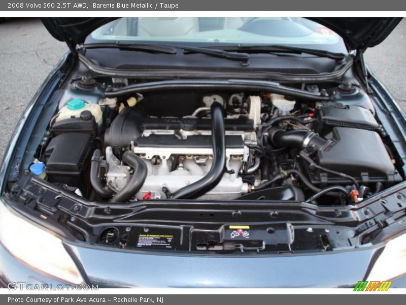 Barents Blue Metallic / Taupe 2008 Volvo S60 2.5T AWD