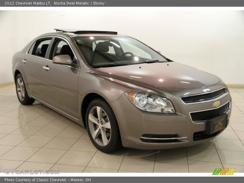 Mocha Steel Metallic / Ebony 2012 Chevrolet Malibu LT