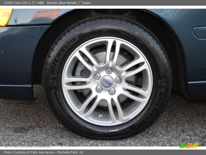 Barents Blue Metallic / Taupe 2008 Volvo S60 2.5T AWD