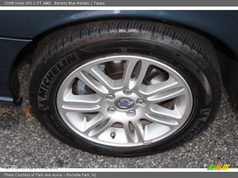 Barents Blue Metallic / Taupe 2008 Volvo S60 2.5T AWD