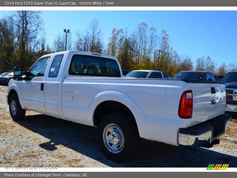 Oxford White / Steel 2014 Ford F250 Super Duty XL SuperCab