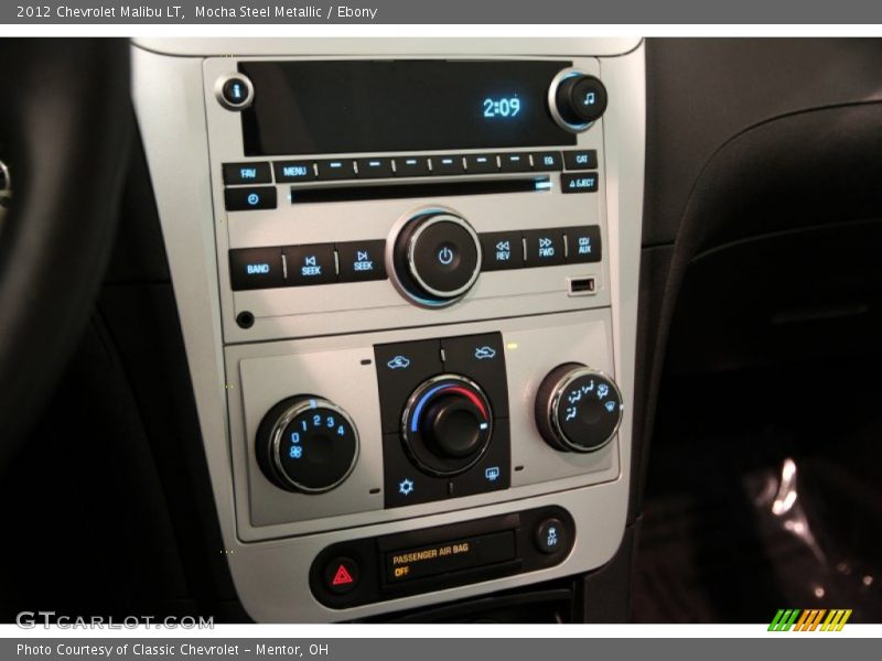 Mocha Steel Metallic / Ebony 2012 Chevrolet Malibu LT