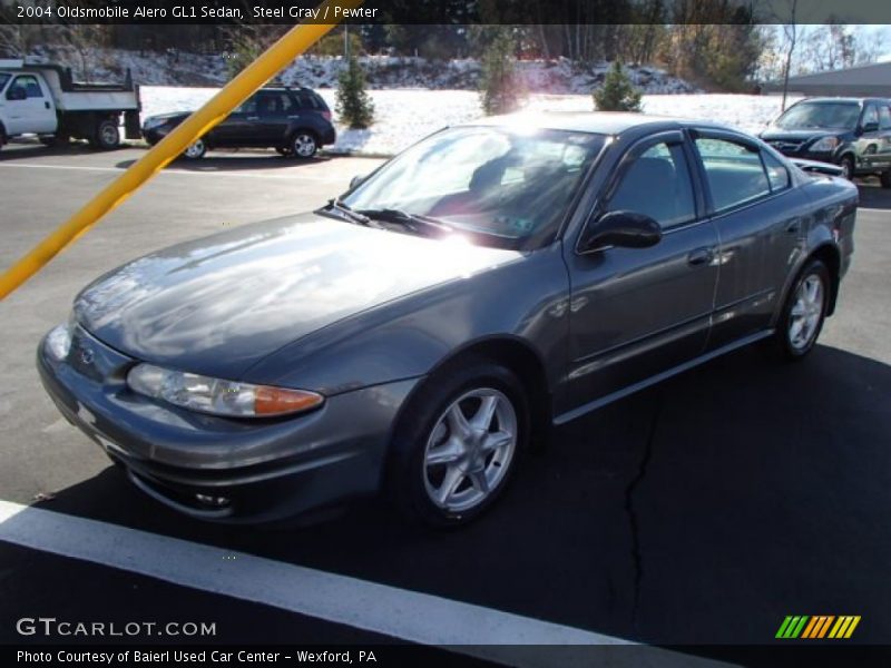 Steel Gray / Pewter 2004 Oldsmobile Alero GL1 Sedan