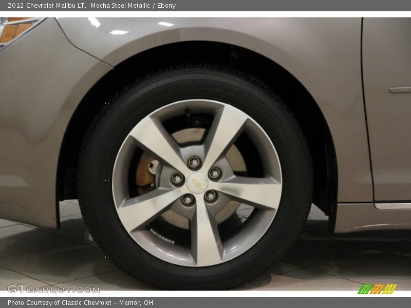 Mocha Steel Metallic / Ebony 2012 Chevrolet Malibu LT