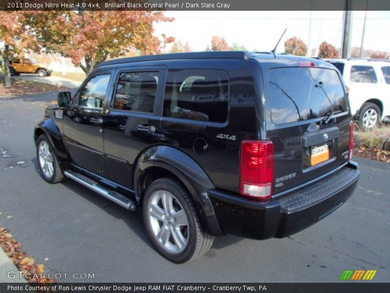 Brilliant Black Crystal Pearl / Dark Slate Gray 2011 Dodge Nitro Heat 4.0 4x4