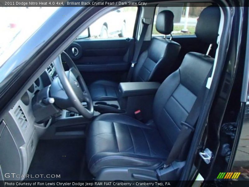 Brilliant Black Crystal Pearl / Dark Slate Gray 2011 Dodge Nitro Heat 4.0 4x4