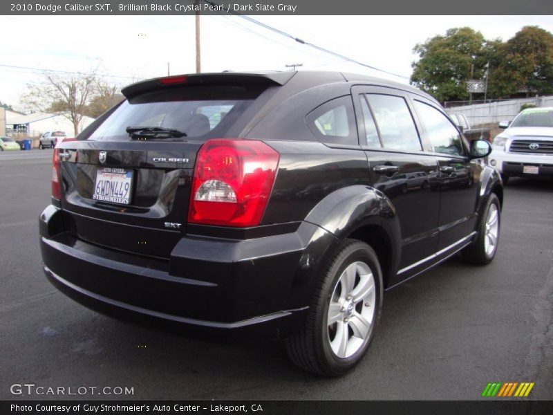 Brilliant Black Crystal Pearl / Dark Slate Gray 2010 Dodge Caliber SXT