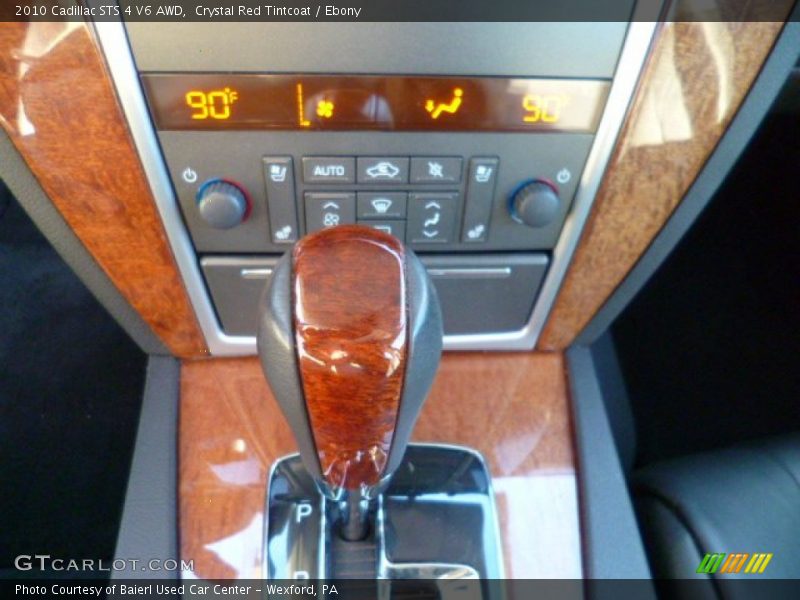Crystal Red Tintcoat / Ebony 2010 Cadillac STS 4 V6 AWD